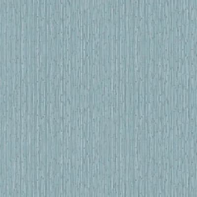 Into The Wild Collection Textured Bamboo 33' L x 21" W Wallpaper Roll — Blue