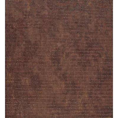 Cerra Collection Glass Bead Fleur Damask Design Wallpaper Roll — Red