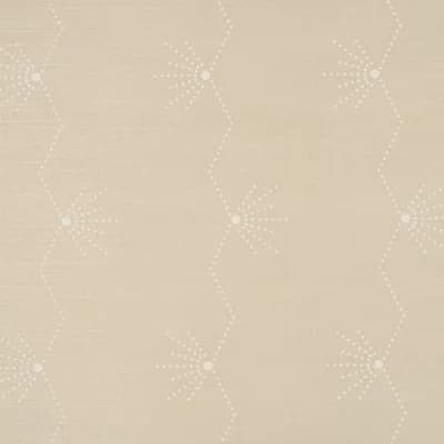 Royere Geometric Paper Wallpaper Roll by Jean Royère — Tan
