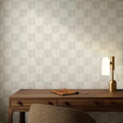 Checkers Checkered Non-Pasted Wallpaper Roll by Getty Images — Olive II