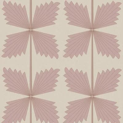 Palmetto - Wallpaper — Deco Pink