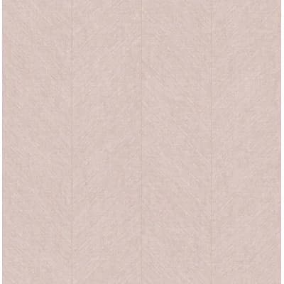 Kallam Pearl Chevron Wallpaper — Pink