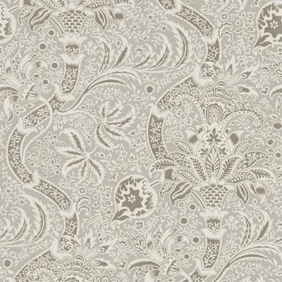 Indian Wallpaper — Gray,Pewter