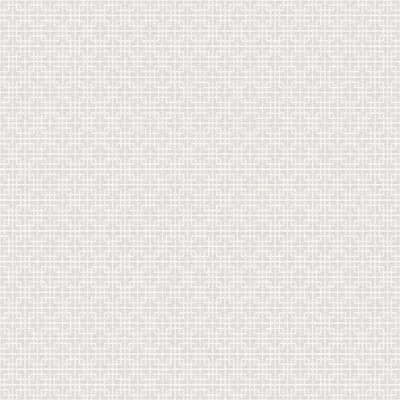 TexStyle Greek Key Texture 33' L x 21" W Metallic/Satin Wallpaper Roll — Natural