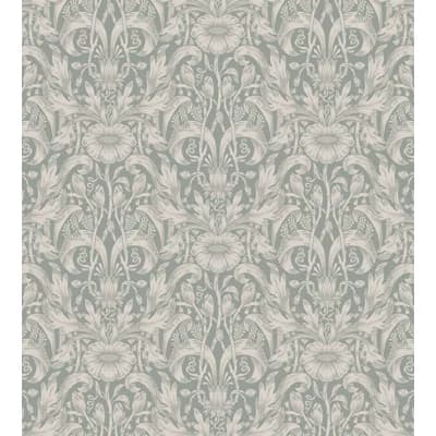 Lofstad Floral Matte Wallpaper Roll — Garden Green