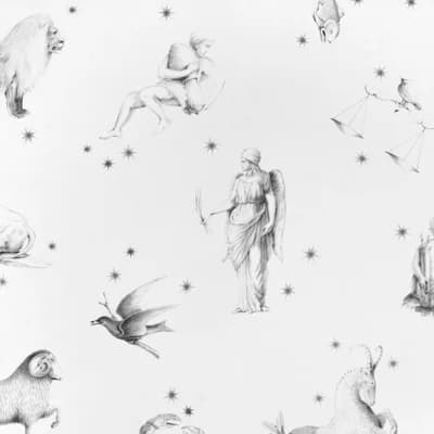 Non-Pasted Matte Wallpaper Panel by Pilar Almon Charlap Hyman & Herrero — Grisaille