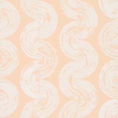 Backdrop Striped Non-Pasted Wallpaper Roll — Light Peach