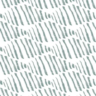 Diamond 10' L x 25" W Wallpaper Panel — Black,White