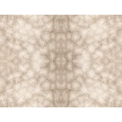 Abstract Vinyl Peel & Stick Matte Wallpaper Roll — Tan