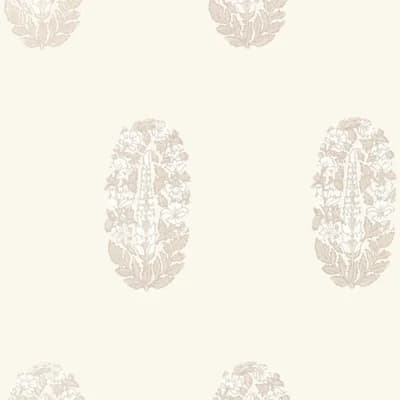 Askandra Flower Wallpaper — Oyster