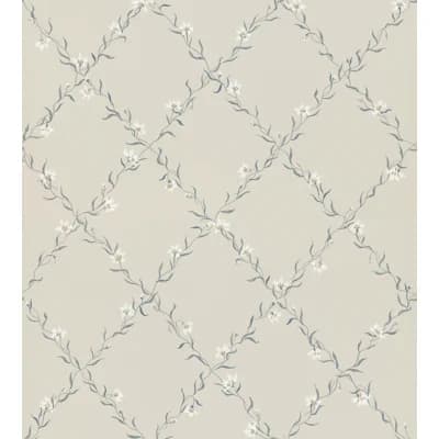 Arv Geometric Matte Wallpaper Roll — Gray