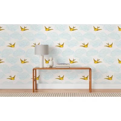 Daydream Wallpaper | Green / Peel and stick / P&S Roll - 27" x 18' — Sunshine