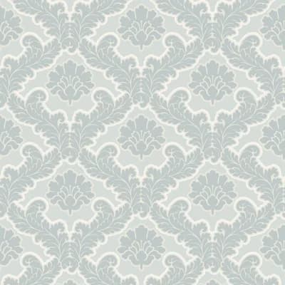 Drawing Room Leaf - Wallpaper — Sage Green