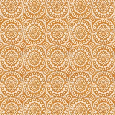 3' L x 53.5" W Wallpaper Roll — Tangerine