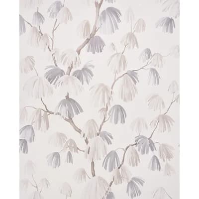 Schumacher x David Kaihoi Weeping Pine Wallpaper — Neutral