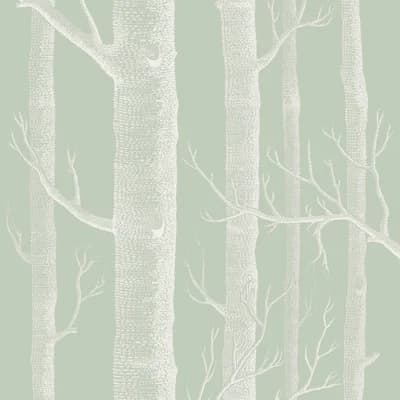 Icons Floral Non-Pasted Wallpaper Roll — Old Olive