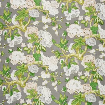 Bermuda Blossoms Wallpaper — Slate