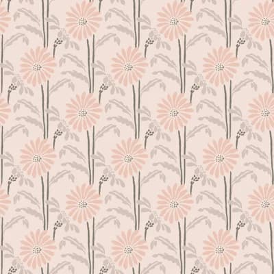 Woodland Bloom - Floral Wallpaper — Powdered Ash