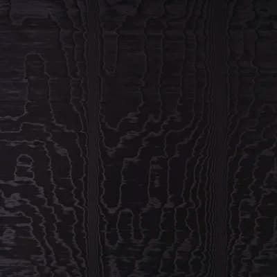 Moir㉠Wallcovering Wallpaper — Noir