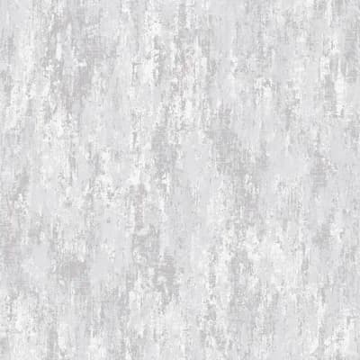 Laura Ashley Whinfell Silver Wallpaper — Gray,White