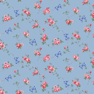 Cath Kidston Rose & Bows Navy — Blue