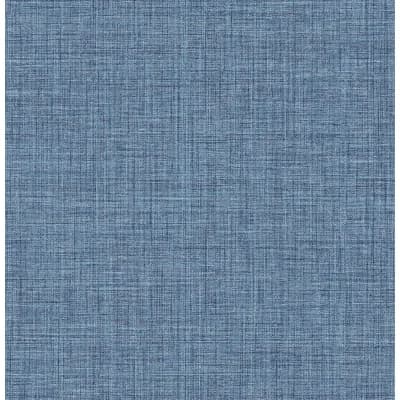 Ingrid 33' L x 20.5" W Wallpaper Roll — Blue
