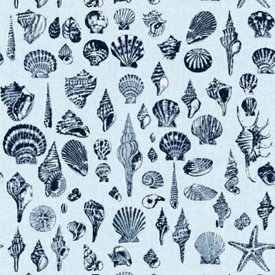 Lowcountry Love Shells Marsh Breeze Wallpaper by Megan Molten — Blush
