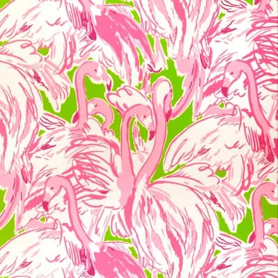 Lilly Pulitzer Pink Colony Wallpaper — Green,Blue