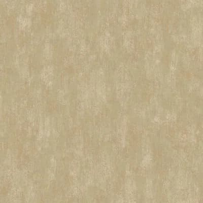 Antonina Vella Mixed Metals Abstract Non-Pasted Metallic Wallpaper Double Roll — Light Taupe,Gold