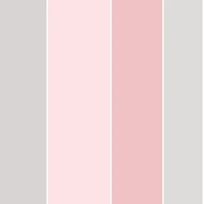 Smart Stripes 2 Wide 32.8' L x 21" W Wallpaper Roll — Pink
