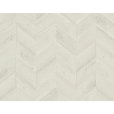 Grass Cloth Non-Pasted Wallpaper Roll — Bleached Wood