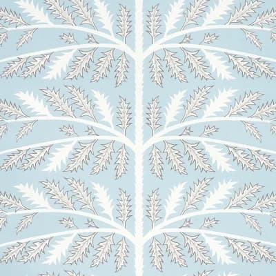 Schumacher x Neisha Crosland Thistle Wallpaper — Mineral
