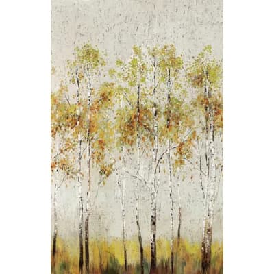 Floral Non-Pasted Matte Wall Mural — Bone