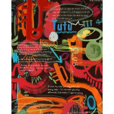 JAZZ LIVE Wallpaper — Red,Orange,Black,Green