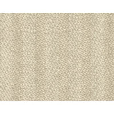 Tedlar Striped Vinyl Non-Pasted Matte Wallpaper Roll — Caramel Latte