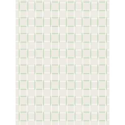 PATTERN PLAY Wallpaper Roll — GREEN TRELLIS