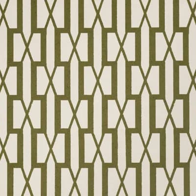 Schumacher X Veere Grenney Belvedere Wallpaper — Olive