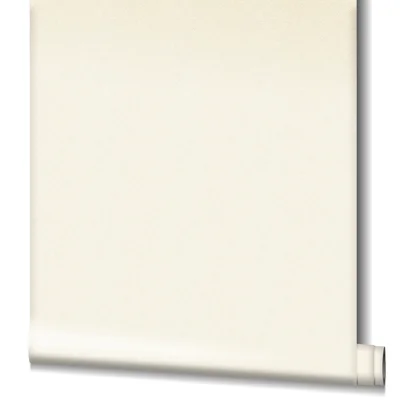 Earth Collection Textured Stingray Sheen Wallpaper Roll — Cream