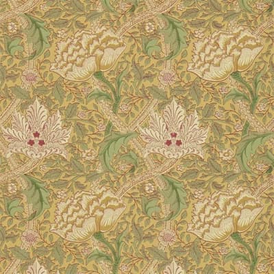 Windrush Wallpaper — Gold,Thyme