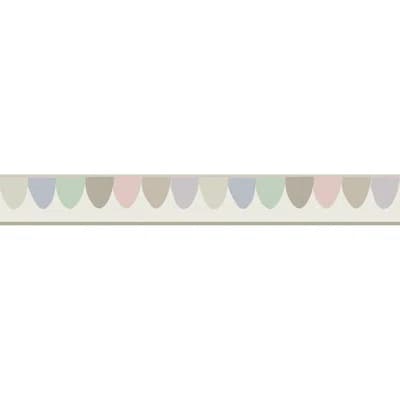 Scaramouche Geometric Non-Pasted Wallpaper Border — Ice Cream