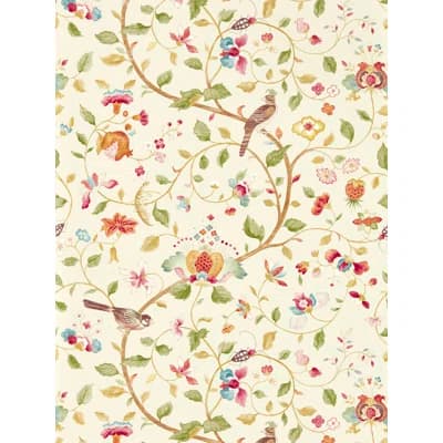 Arils Garden Wallpaper — Olive,Mulberry