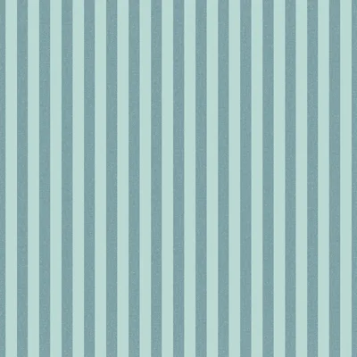 Cottage Chic Cottage Chic Small Stripe EcoDeco Material 33' L x 21" W Wallpaper Roll — Blue
