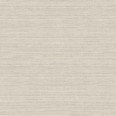 Just Kitchens Grasscloth Effect Design 33' L x 21" W Wallpaper Roll — Taupe,Beige