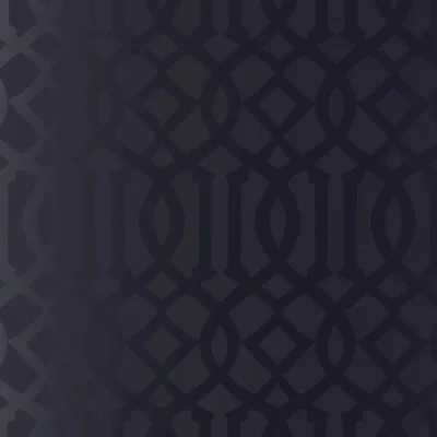 Imperial Trellis Wallpaper — Onyx Gloss
