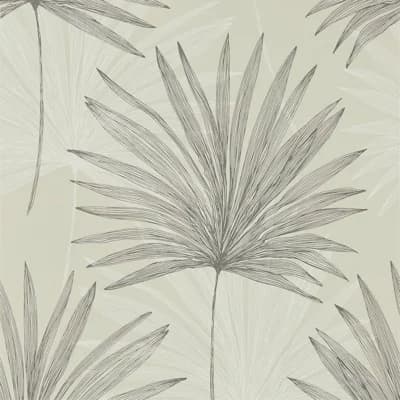 Mitende Wallpaper — Pewter,Chalk