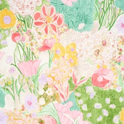 Frank's Garden Wallpaper — Neutral