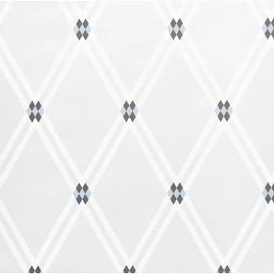Schumacher x David Oliver Asolo Wallpaper — Blue