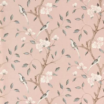 Eleonora Wallpaper — Tuscan Pink