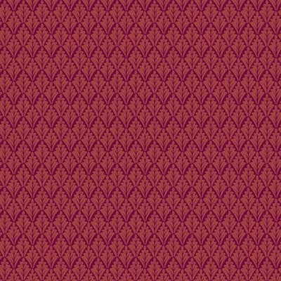 Lee Priory Floral Non-Pasted Wallpaper Roll — Rouge
