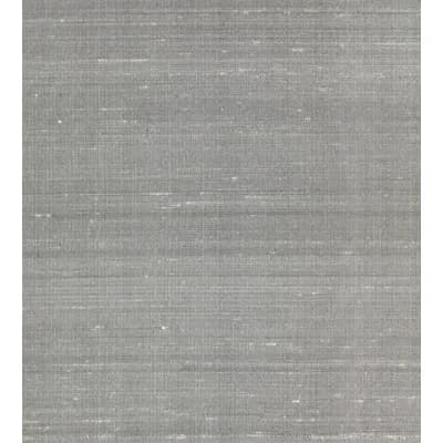 Natural Textures Fabric Non-Pasted Wallpaper Roll — Pearl Gray